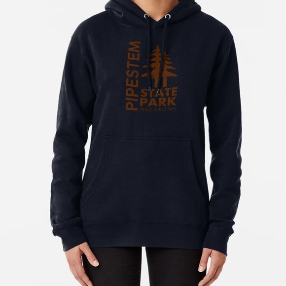 PIPESTEM RESORT State Park Hoodie by Baypointe - Picture 8 of 8